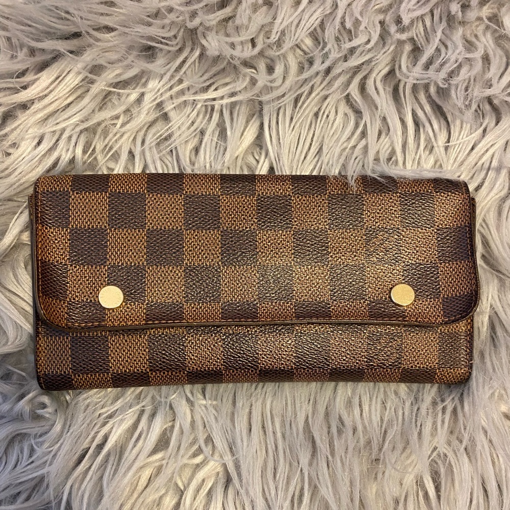 Louis Vuitton Damier Ebene Long Wallet